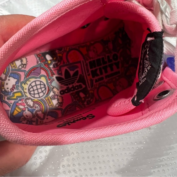 adidas Hello Kitty x Nizza Platform Sneaker Pink Women’s Sz 5.5 - Picture 4 of 16